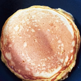 りんごとにんじんとチーズのホットケーキ